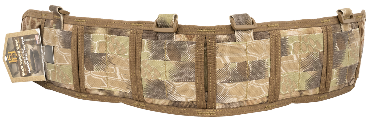 High Speed Gear Sure-Grip Padded Belt Camo Neoprene Small 30.75"