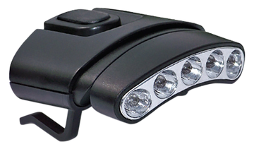 Cyclops Orion Tilt Hat Light 30 Lumen White/Green LED
