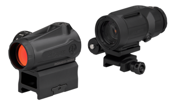 Sig Sauer Electro-Optics Romeo-MSR Gen II 1x20mm 2 MOA Red Dot w/Juliet5 Micro 5x24mm Magnifier - Black