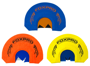 Foxpro Spurtaker Combo Diaphragm Turkey Call 3-Pack - Blue/Orange/Yellow
