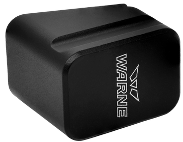 Warne MEG1754BLK Magazine Extension Glock 17/22 +5rd 9mm Luger / +4rd .40 S&W - Black
