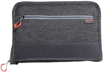 Allen 7757 Auto-Fit 2.0 Deluxe Handgun Case 11" Heather Gray/Red