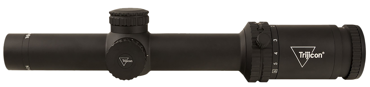 Trijicon Credo 1-6x24mm 30mm Tube LED Red BDC Segmented Circle .223 55gr Riflescope - Matte Black