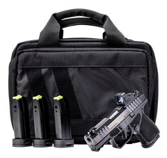 Rost Martin RM1S Comp Bundle 9mm Luger 3.6" 10+1 Striker-Fired Pistol - CA Compliant - Black