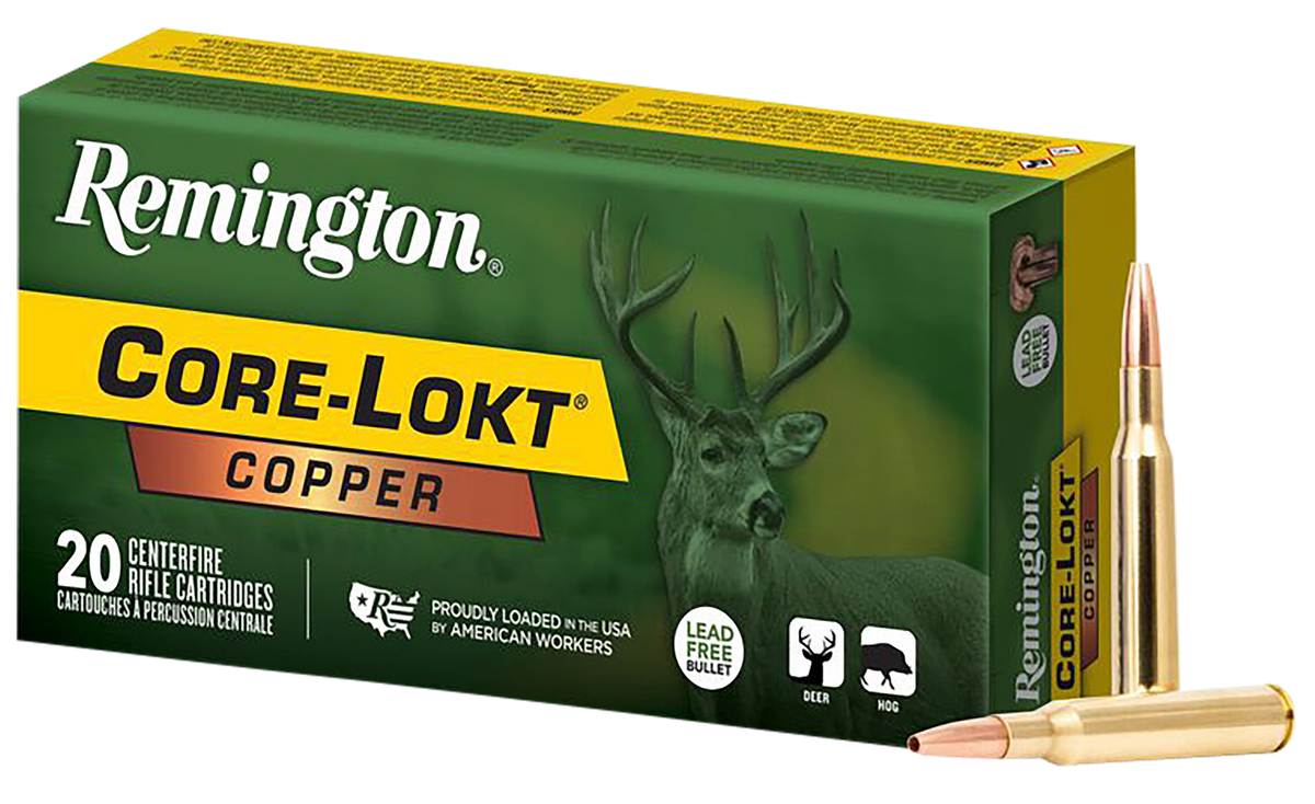Remington Ammunition Core-Lokt Copper 243 Win 85gr Copper Hollow Point - Box or Case