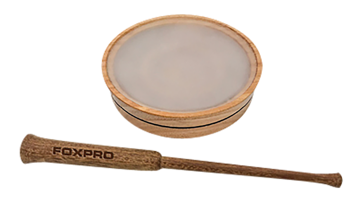 Foxpro Honey Pot Turkey Pot Call Natural Honey Locust Wood/Ceramic Friction Call