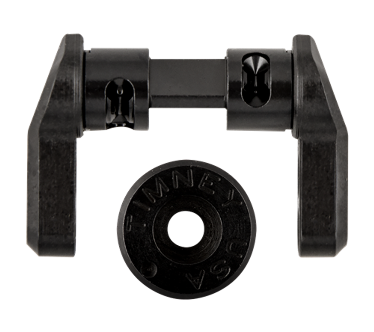 Timney Triggers 49ER Ambidextrous Safety Selector AR-15/AR-10 49/90 Degree - Black Steel