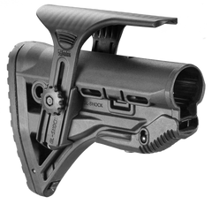 FAB Defense GL-Shock CP AR-15 Polymer Buttstock - Black