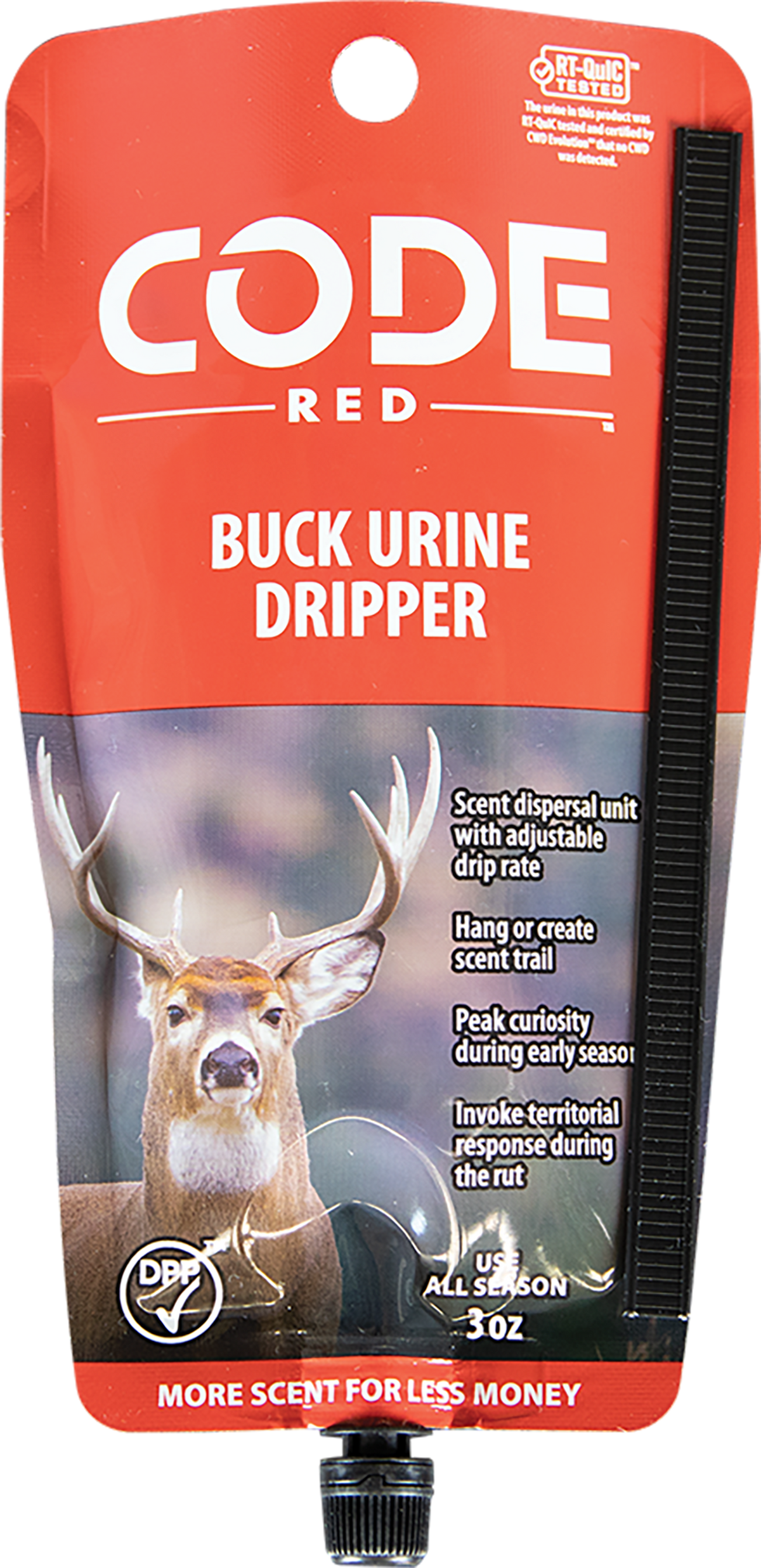Code Blue Code Red Buck Urine Deer 3 oz Dripper