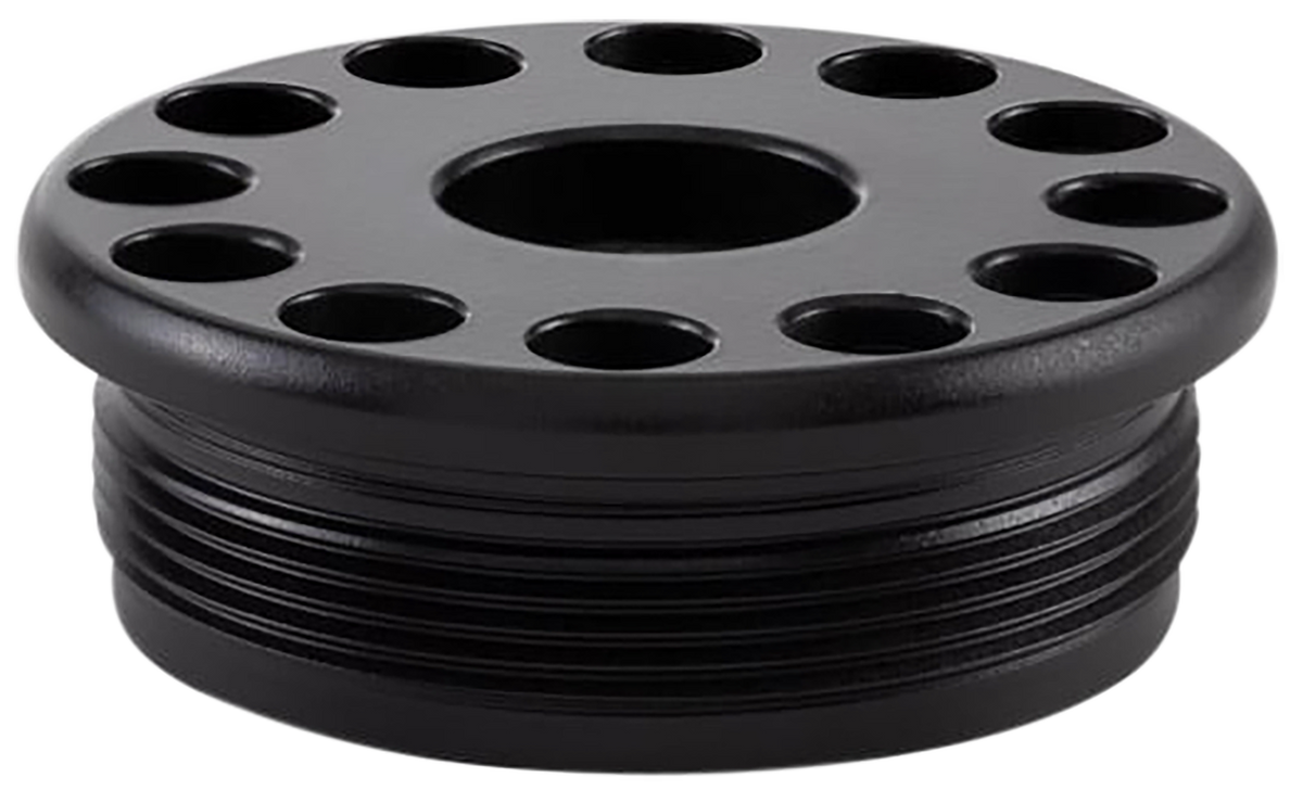 Anechoic Direct Thread Adapter M14x1 LH Titanium - Matte Black