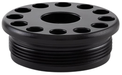 Anechoic Direct Thread Adapter M14x1 LH Titanium - Matte Black