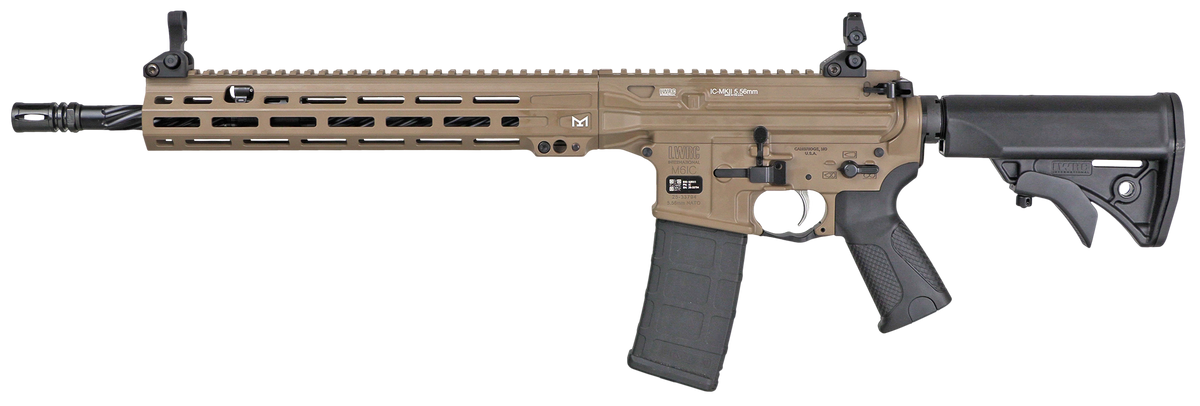 LWRC IC-MKII Individual Carbine .223 Rem/5.56 NATO 14.7" 30+1 Semi-Auto Rifle - FDE