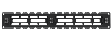 Leapers UTG PRO TLUMA03 ARCA Rail 6-Slot M-LOK 9.4" Matte Black Anodized Aluminum