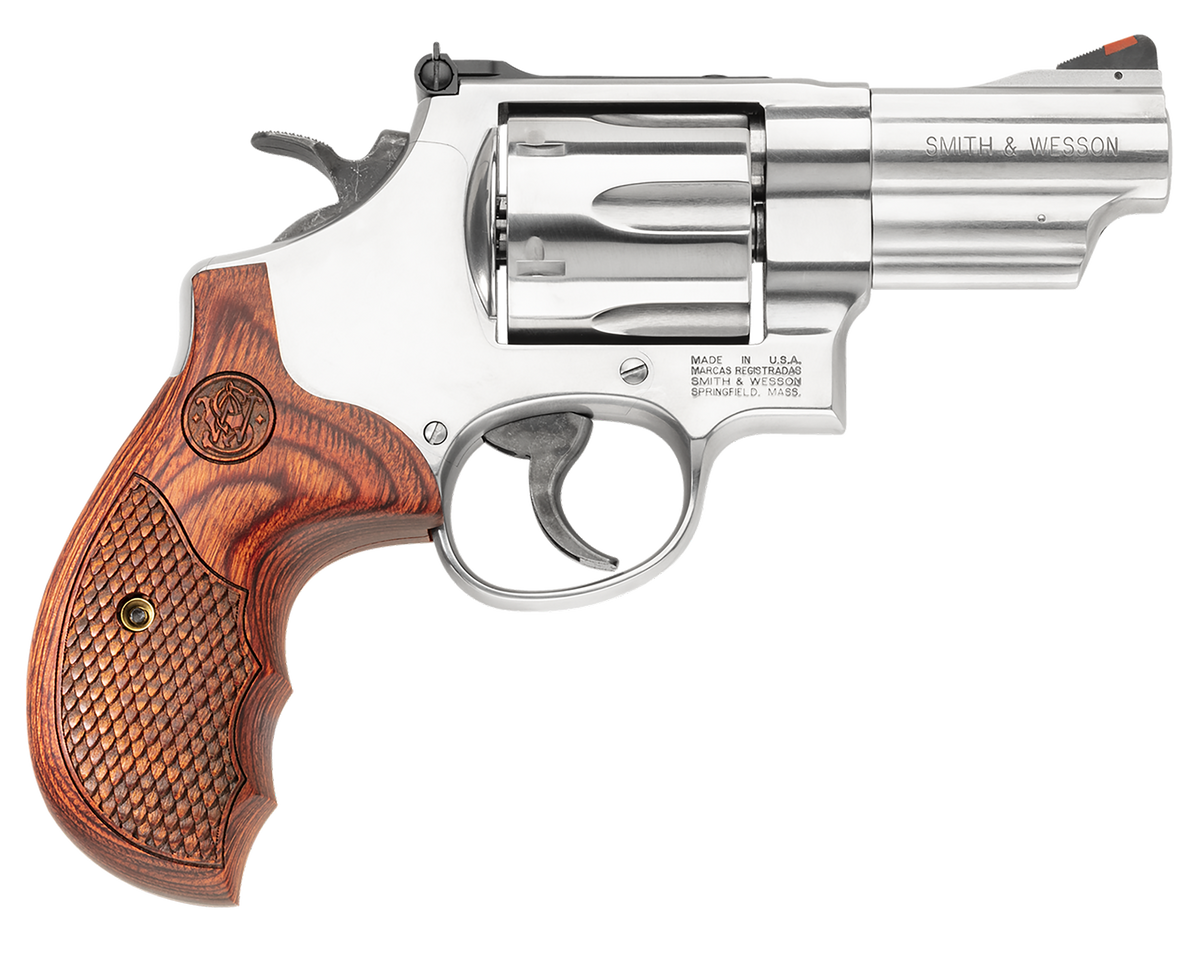 Smith & Wesson Model 629 Deluxe 44 Rem Mag 3" 6rd N-Frame Stainless Revolver - CA Compliant