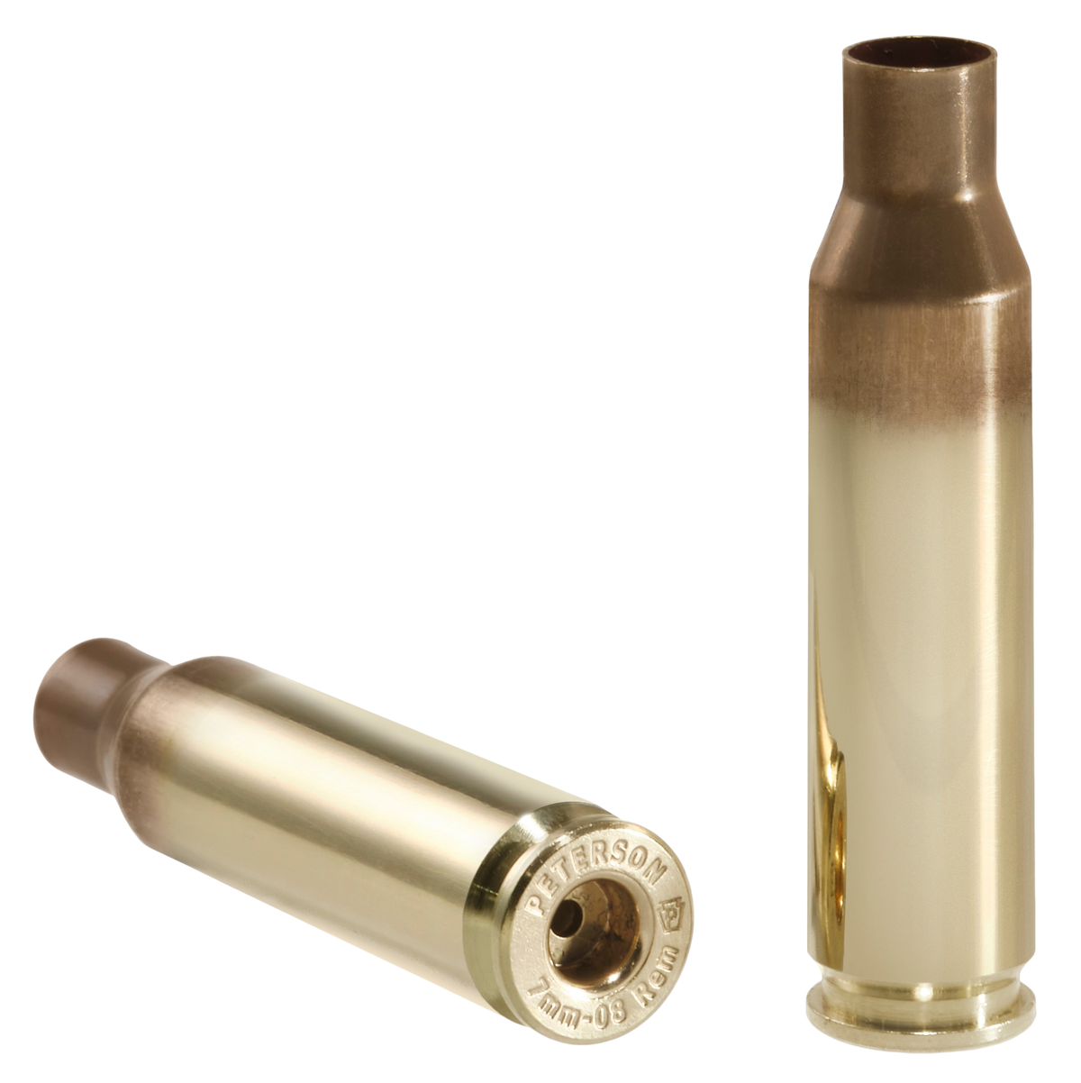 Peterson Cartridge 7mm-08 Remington Unprimed Rifle Brass - 50/Box