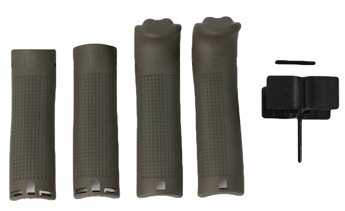 Glock Backstrap/Beavertail Set Battlefield Green Polymer - Fits G20/G21