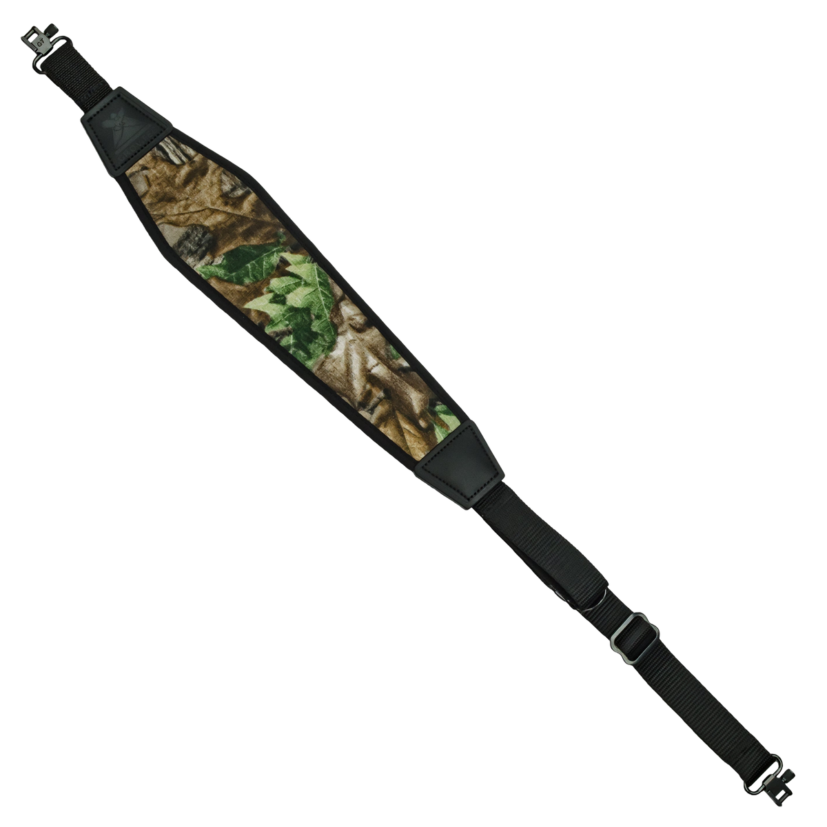 GrovTec GTSL66 GT Padded Sling 1" x 48" Adjustable Nylon w/ Swivel - Realtree Xtra Green