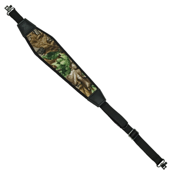 GrovTec GTSL66 GT Padded Sling 1" x 48" Adjustable Nylon w/ Swivel - Realtree Xtra Green