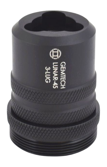 Gemtech 3-Lug QD Mount for LUNAR-45 / GM-45 - MP5-Style - .45 Cal