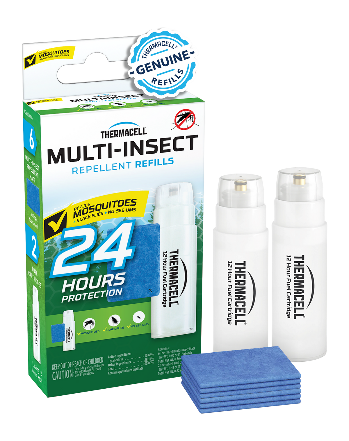 Thermacell MI2 Multi-Insect Repellent Refill 15 ft 24-Hr