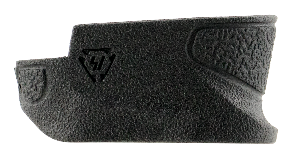 Strike Industries Enhanced Magazine Plate +2 9mm Luger/.40 S&W Polymer Black for S&W M&P Shield