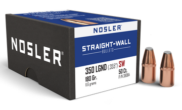 Nosler Straight Wall 350 Legend 180gr Power Point - 50/Box
