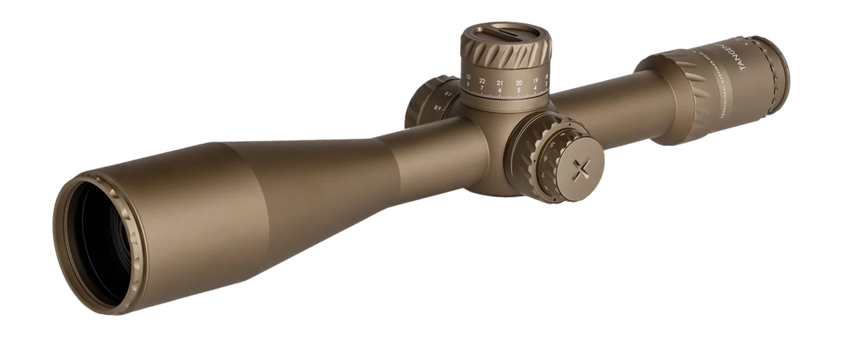 Tangent Theta TT525P 5-25x56mm Gen 3 XR Fine Riflescope - Coyote Brown