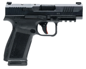 Canik Mete MC9LS 9mm Luger 3.64" 10+1 Semi-Auto Pistol - Black