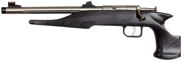 Chipmunk 40103 Hunter Youth Frame 22 LR 9" Single-Shot Bolt Action Pistol - Threaded Stainless Barrel, Black Laminate Frame