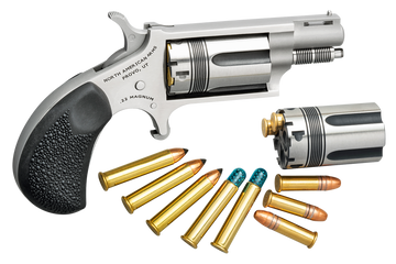 NAA Wasp Combo 22 LR/22 WMR 1.63" 5-Shot SAO Mini-Revolver