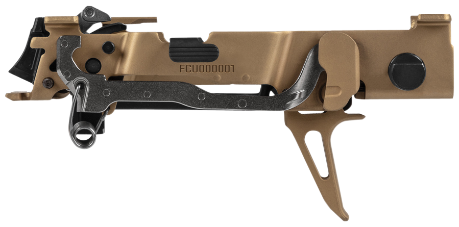 Sig Sauer P320 Custom Works Fire Control Unit 9mm Luger/40 S&W/357 Sig Gold Nitride Titanium Frame