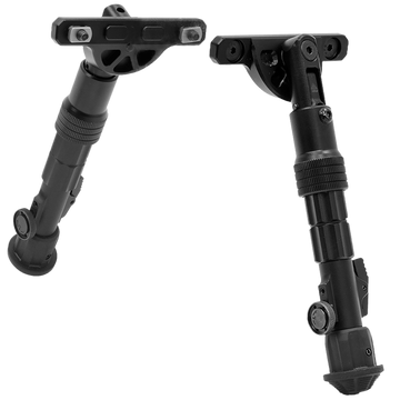 Leapers UTG Recon Flex Bipod M-LOK 5.7-8" Center Height Black Anodized Aluminum