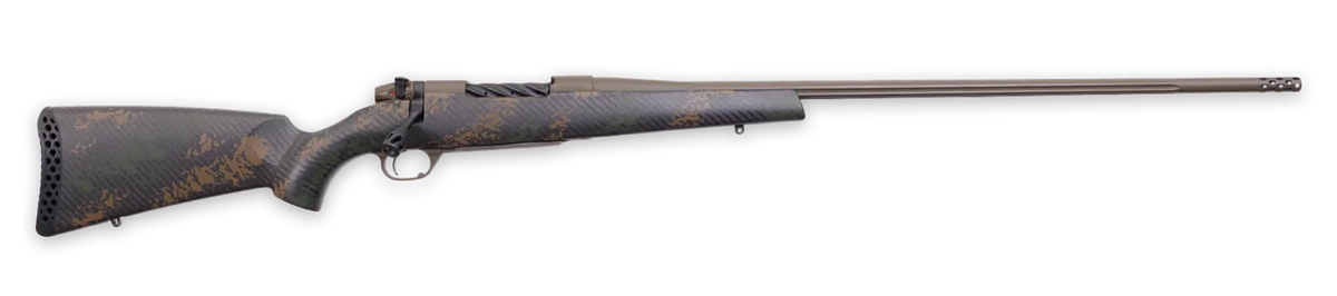 Weatherby Mark V Backcountry 2.0 28 Nosler 28" 3+1 Bolt Action Rifle - Patriot Brown Cerakote