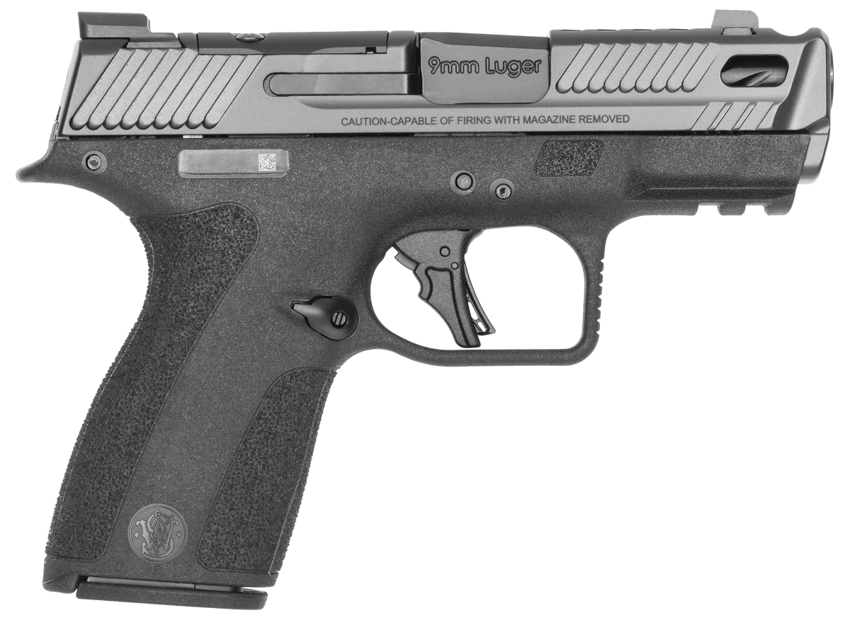 Smith & Wesson M&P9 Shield X PC Carry Comp 9mm 3.6" 13/15-Rd Optic-Ready Semi-Auto Pistol