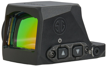 Sig Sauer Electro-Optics Romeo-X Enclosed Compact 1x 24mm 6 MOA Red Dot - Black
