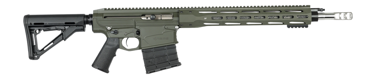 Nemo Arms Omen Recon Lite 300 Win Mag 18" 14+1 Semi-Auto Rifle - Mil-Spec Green Cerakote