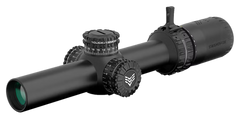 Swampfox Optics Arrowhead 1-8x24mm 30mm Tube SFP LPVO Scope - Guerrilla Dot BDC Green Reticle