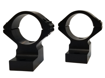 Talley 930714 Scope Mount/Ring Combo 1" Tube Tikka T3/T3x Low Rings - Black Anodized