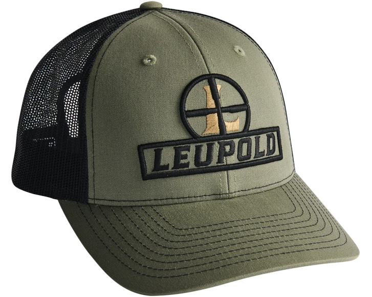 Leupold Low Profile Trucker Hat Loden Green