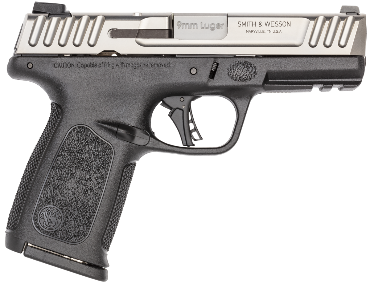 Smith & Wesson SD9 2.0 9mm Luger 4" 16+1 Striker-Fired Semi-Auto Pistol - 2-Tone