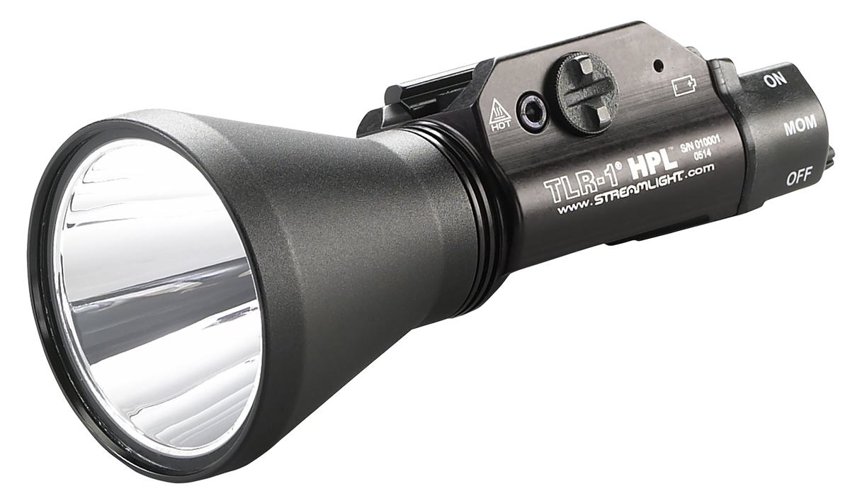 Streamlight 69216 TLR-1 HPL Gun Light 1,000 Lumens White LED Black Anodized