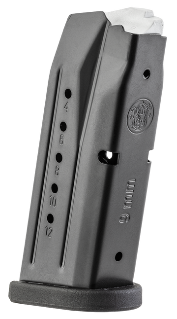 Smith & Wesson M&P Compact 9mm Luger 12-Round Blued Steel Magazine