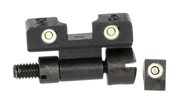 Meprolight Tru-Dot Adjustable Sights Green Tritium White Outline S&W K/L/N Frame Revolver