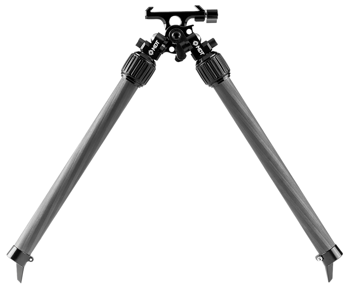 MDT Sporting Goods Mountain Bipod 2.70-15.80" Carbon Fiber/Aluminum Black - Picatinny