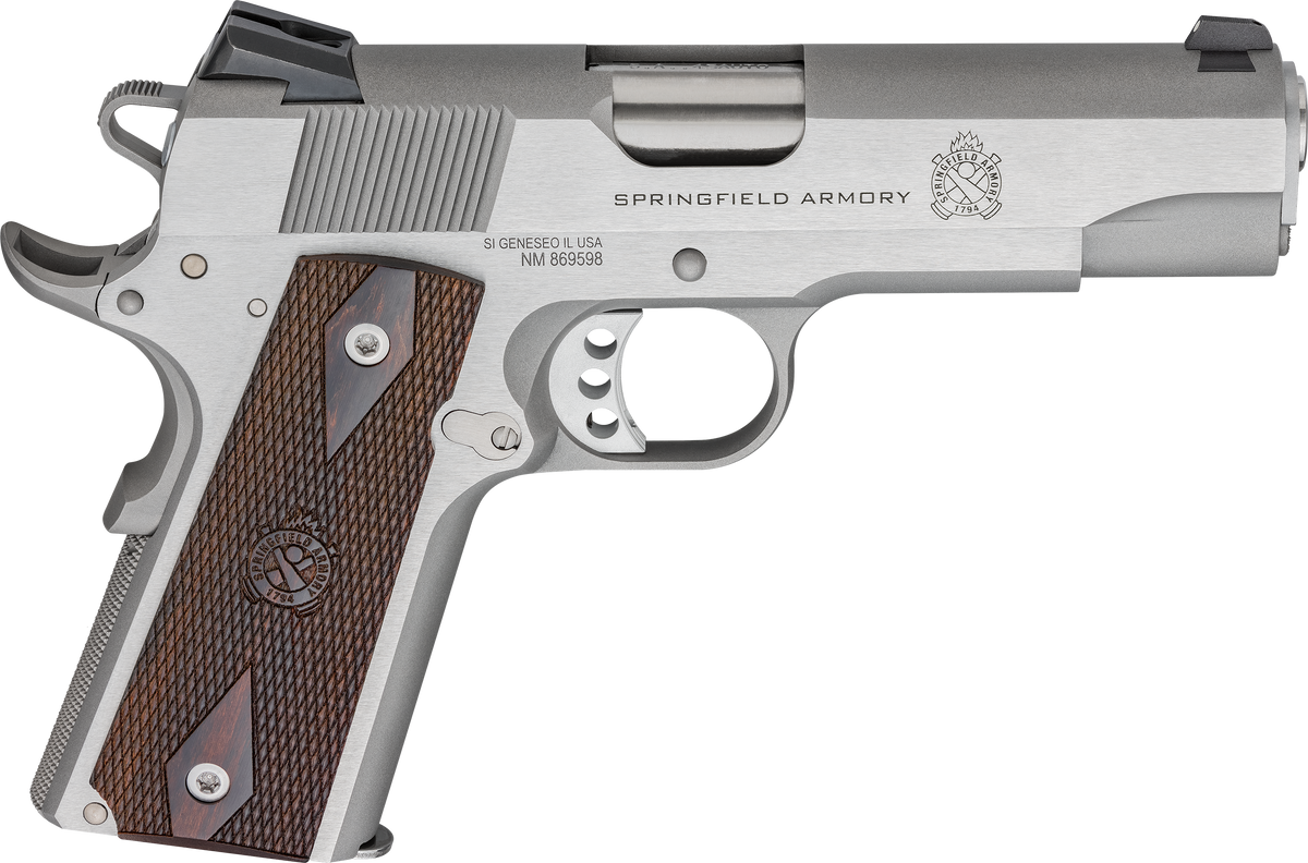 Springfield Armory 1911 Garrison 45 ACP 7+1 4.25" Semi-Auto Pistol - Stainless