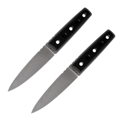 Cold Steel Stickman Holdout CS-TH-58FXD 5.8" 420SS Dagger Fixed Throwing Knife 2-Pack