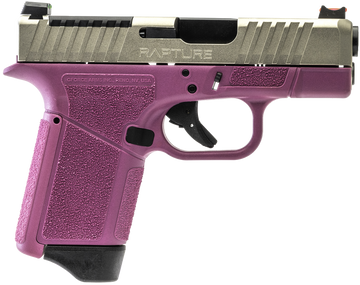 GForce Arms Rapture 9mm Luger 3.25" 12+1 Semi-Auto Pistol - Pink Cerakote, Nickel Slide