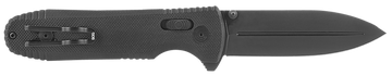 S.O.G Pentagon XR LTE 3.60" Spear Point Plain Graphite TiNi CTS XHP / Black G10 Folding Knife