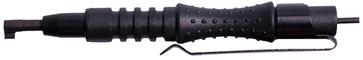 Uzi Accessories UZIKEY211 Handcuff Key Pocket 3.5" Black Metal