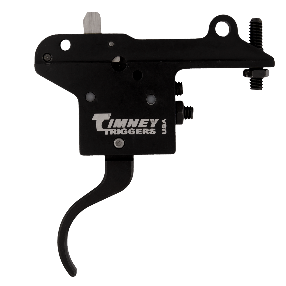 Timney Triggers 401 Featherweight Curved Trigger 3 lb Black for Winchester 70 Right